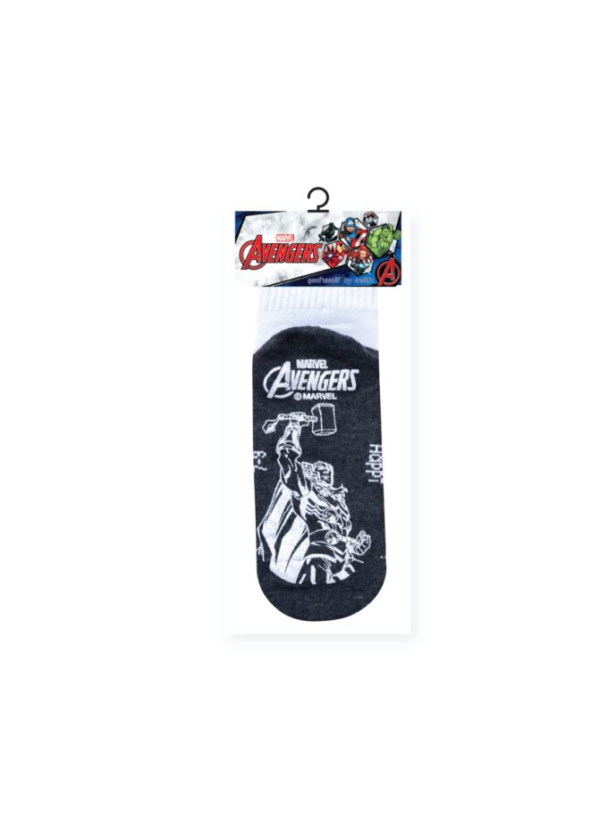 ถุงเท้านักเรียน กันลื่น Avengers