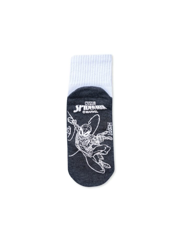 ถุงเท้านักเรียนกันลื่น Spiderman