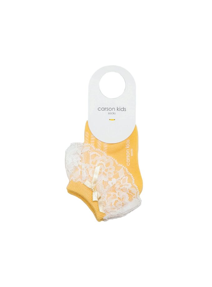 ถุงเท้าเด็กระบายลูกไม้