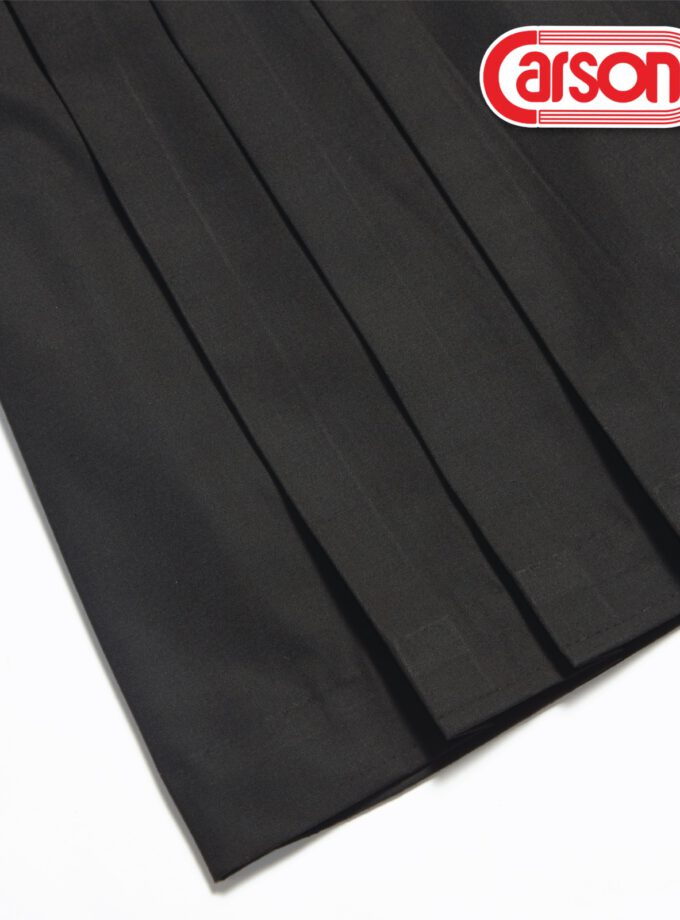 กระโปรง 6 จีบนร.หญิง-ดำ