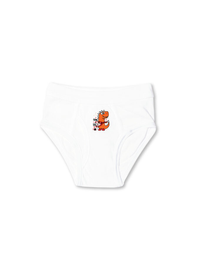 กางเกงในเด็กผู้ชายลายการ์ตูน เนื้อผ้า Cotton Mix แพ็ค 3 ตัว