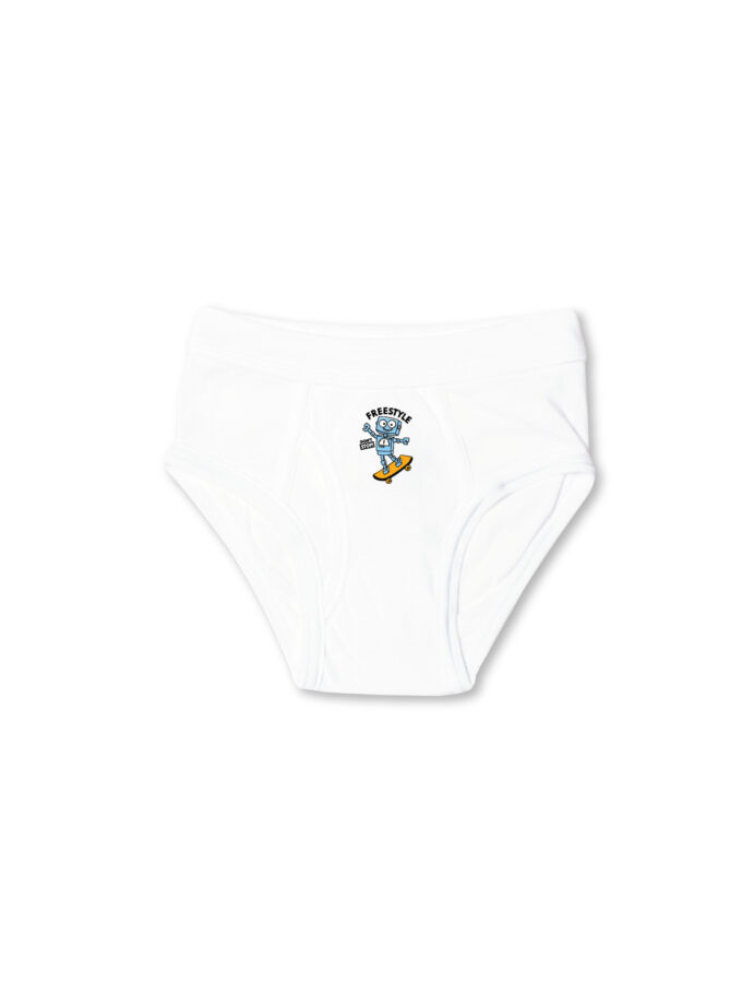 กางเกงในเด็กผู้ชายลายการ์ตูน เนื้อผ้า Cotton Mix แพ็ค 3 ตัว