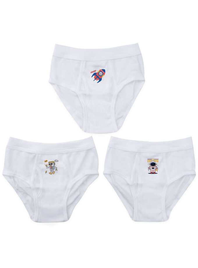 กางเกงในเด็กชายลายการ์ตูน แพ็ค 3  ตัว