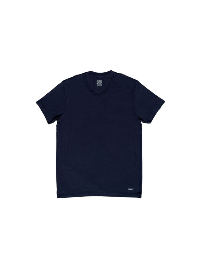 เสื้อยืดคอวีผ้าโมดาล